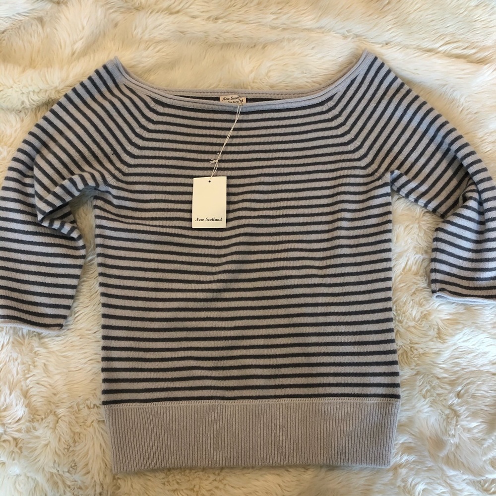 NWT 🤍 New Scotland Cashmere Sweater